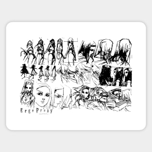 Re-L Mayer - sketches Sticker